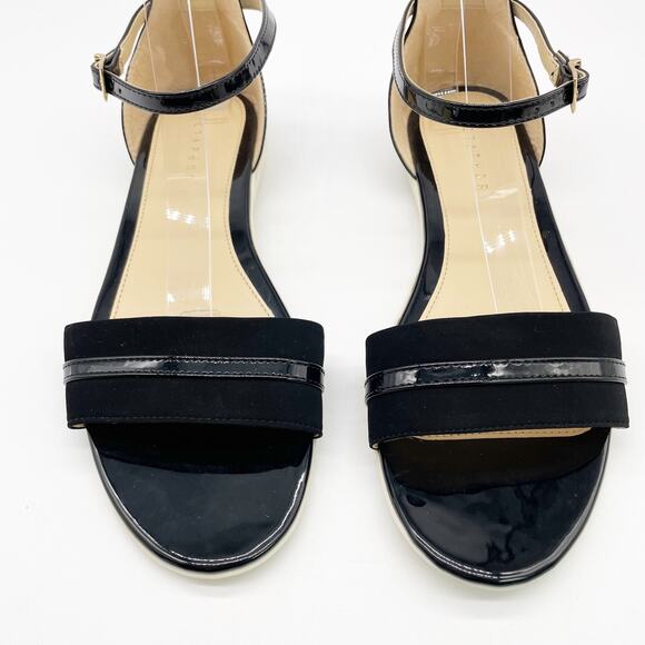 NEW Metaphor Womens 10 Tiffany Sandal Patent Upper Ankle Buckle Comfort - Picture 2 of 6